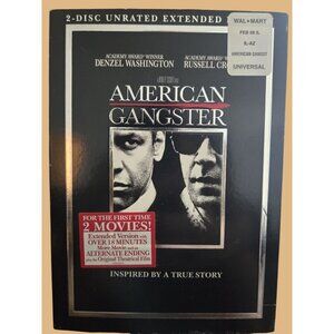 American Gangster 2-Disc Unrated Extended Edition DVD Set
